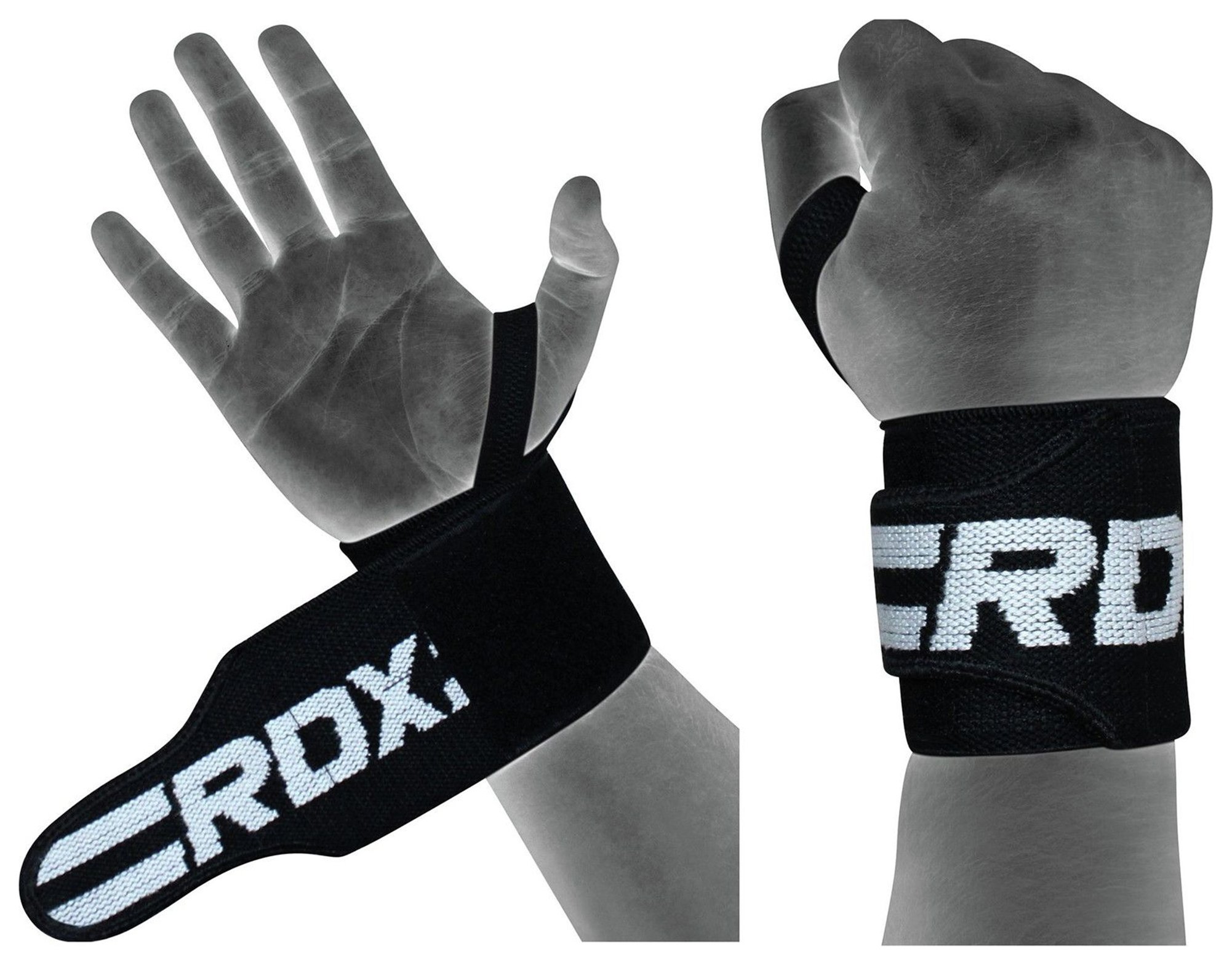 Details about   Wrist Wraps Weight Lifting Training Gym Straps Support Grip Gloves Mark X UK 